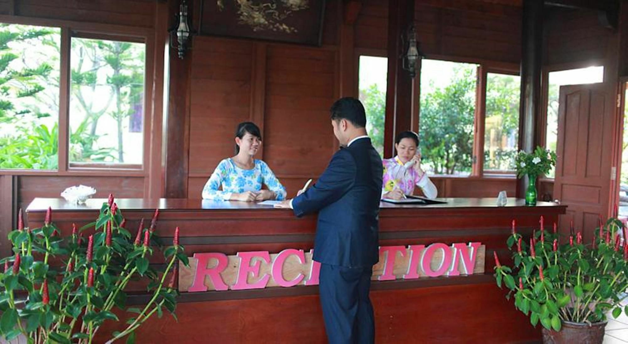 พีซฟูล รีสอร์ท ฟานเที้ยต ภายนอก รูปภาพ